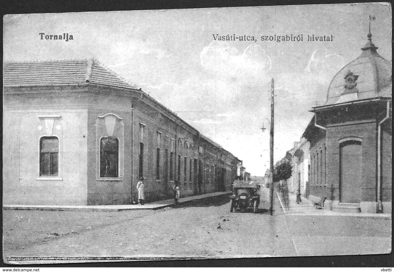 Slovakia / Hungary: Tornalja (Tornala / Šafárikovo), Railroad Street And Judicial Office - Slovacchia