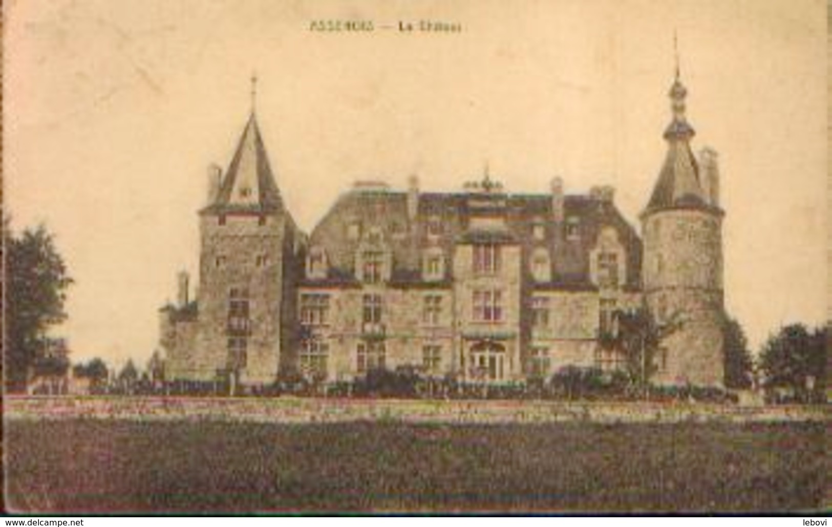 ASSENOIS « Le Château » - Ed. Desaix, Bxl (1928) - Autres & Non Classés