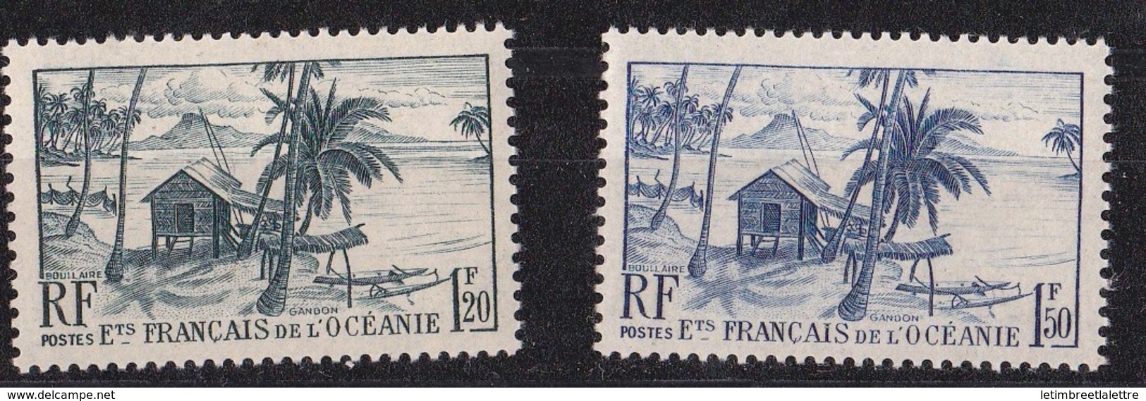 Océanie N° 189 Et 190** - Unused Stamps