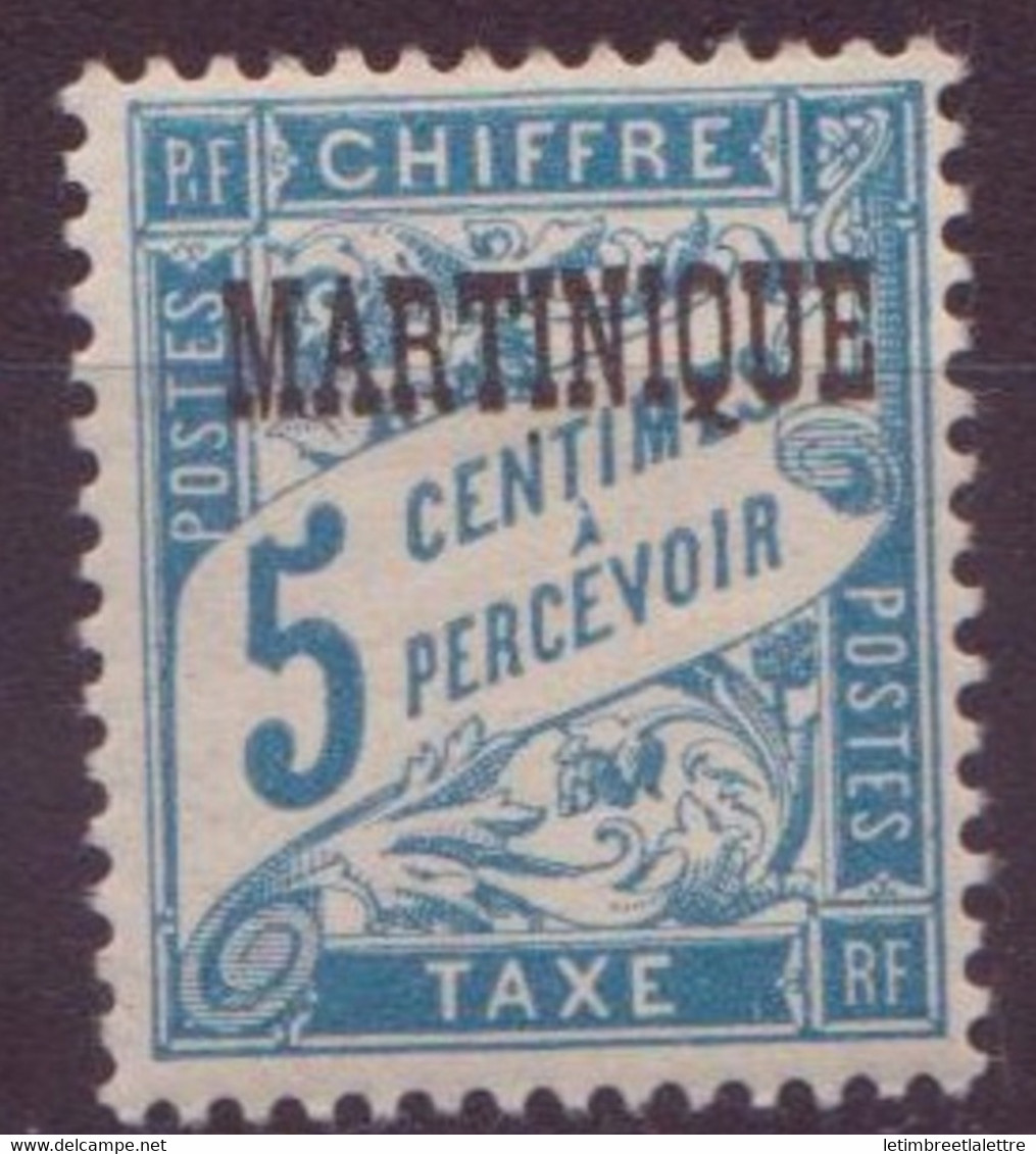 ⭐ Martinique - YT N° 1 ** - Neuf Sans Charnière - 1927 ⭐ - Timbres-taxe