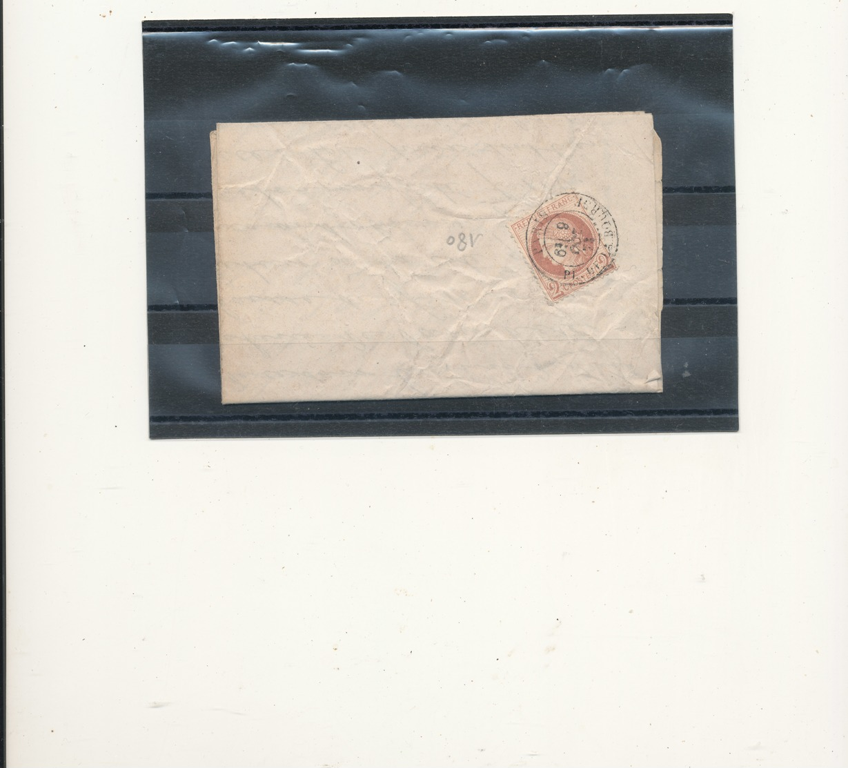 N°51 SUR LETTRE. - 1871-1875 Cérès