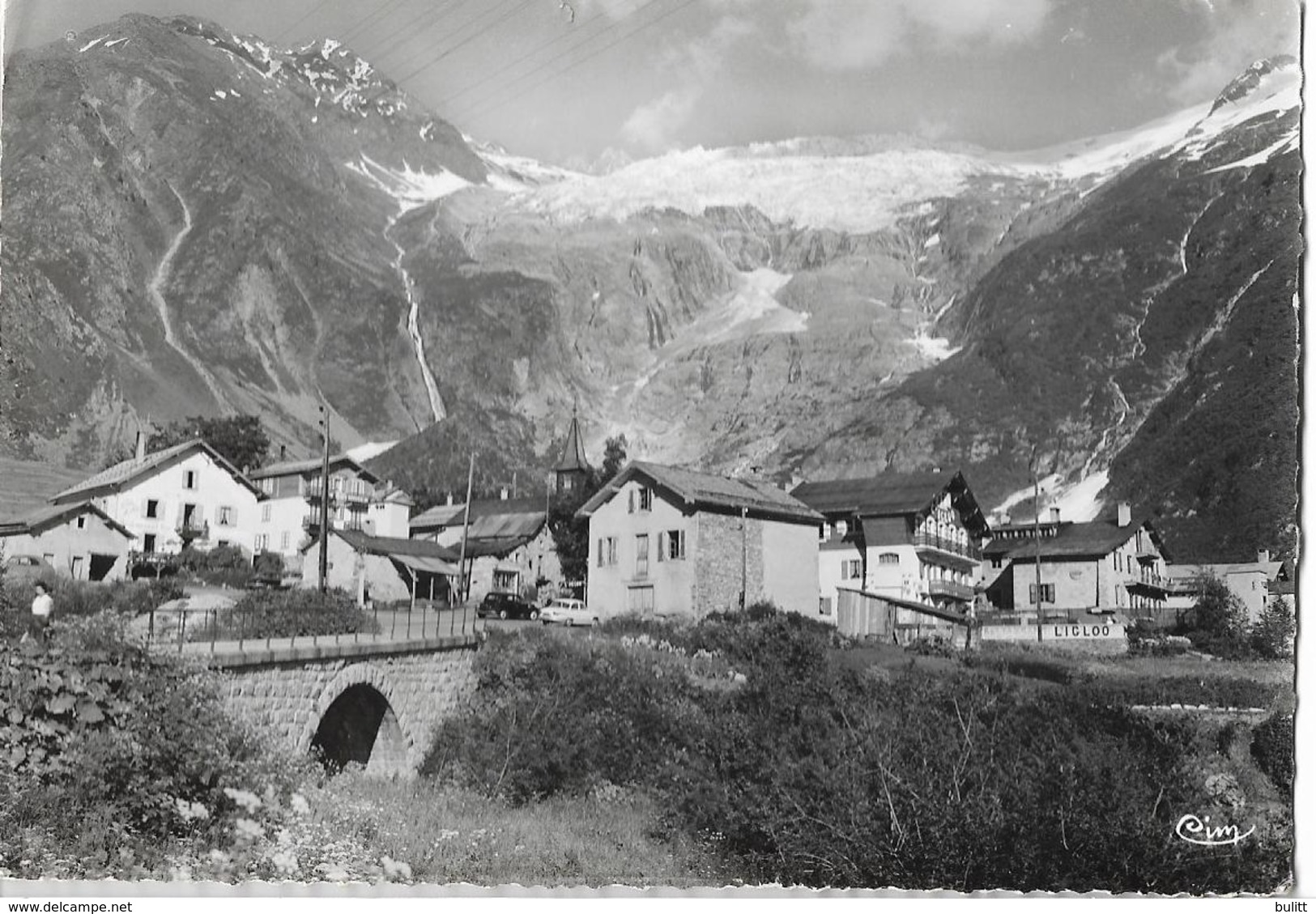 LE TOUR - CHAMONIX - Le Village Et Son Glacier - Andere & Zonder Classificatie