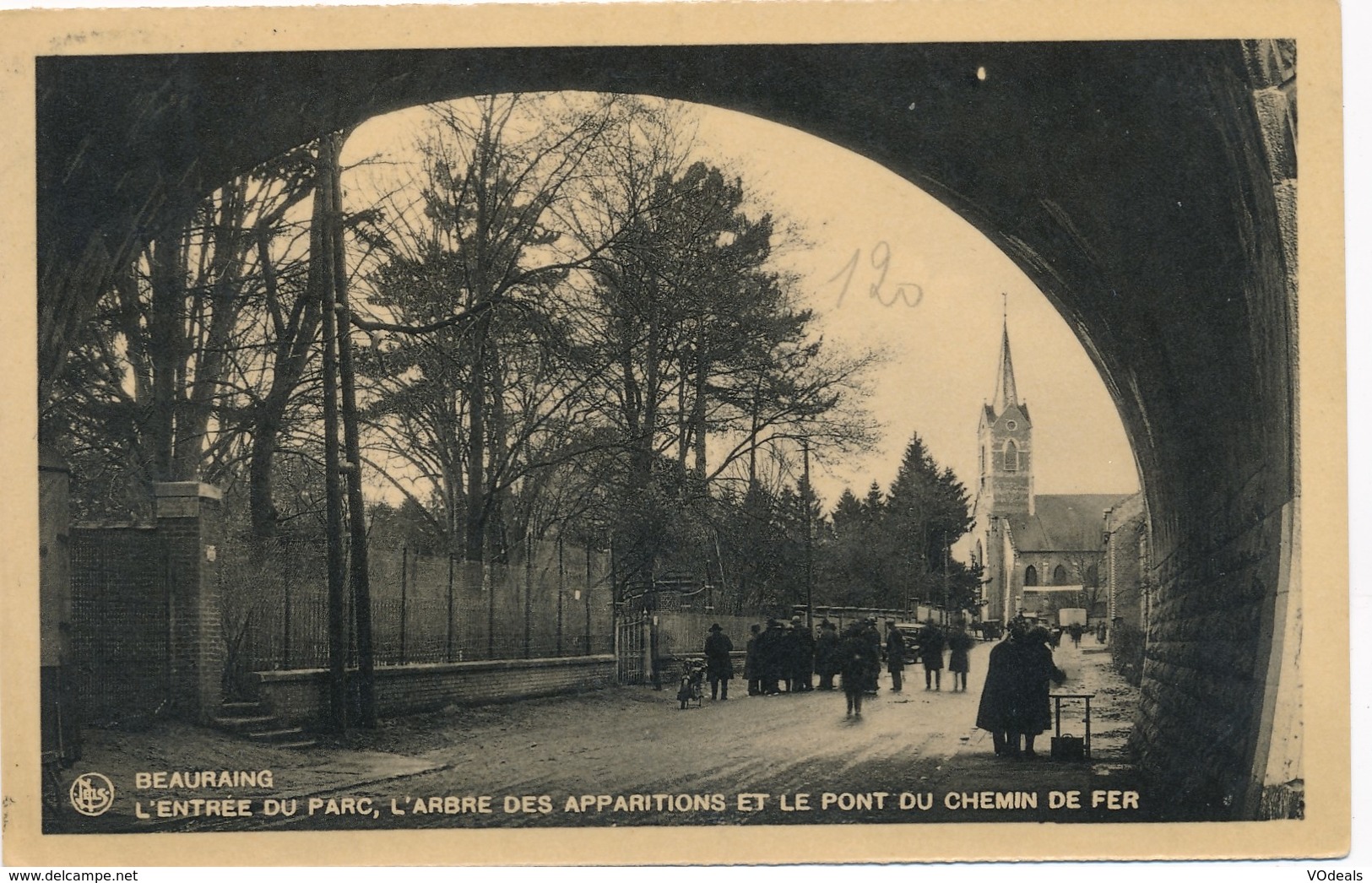 CPA - Belgique - Beauraing - Entrée Du Parc - Beauraing