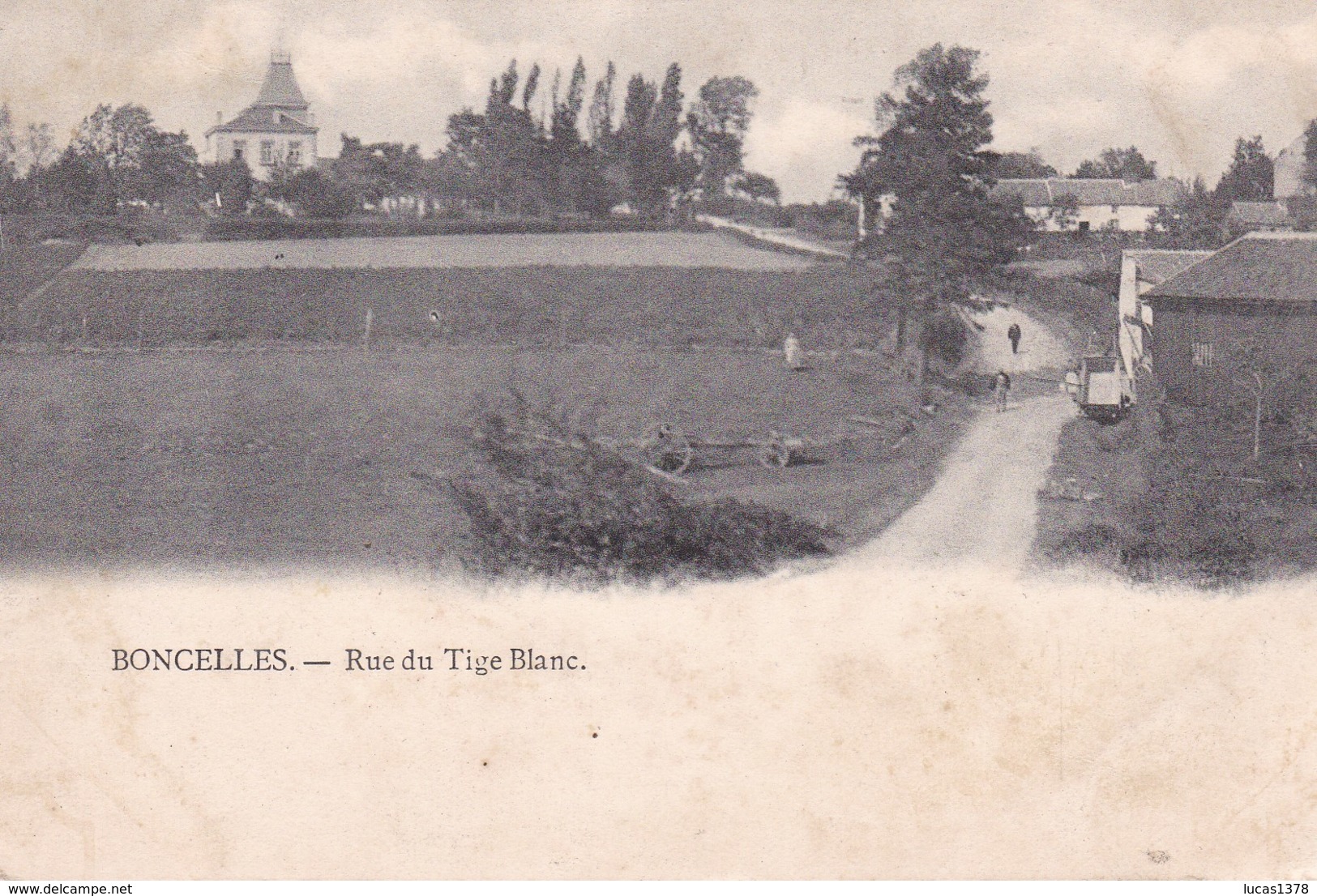 BONCELLES / RUE DU TIGE BLANC / RARE - Seraing