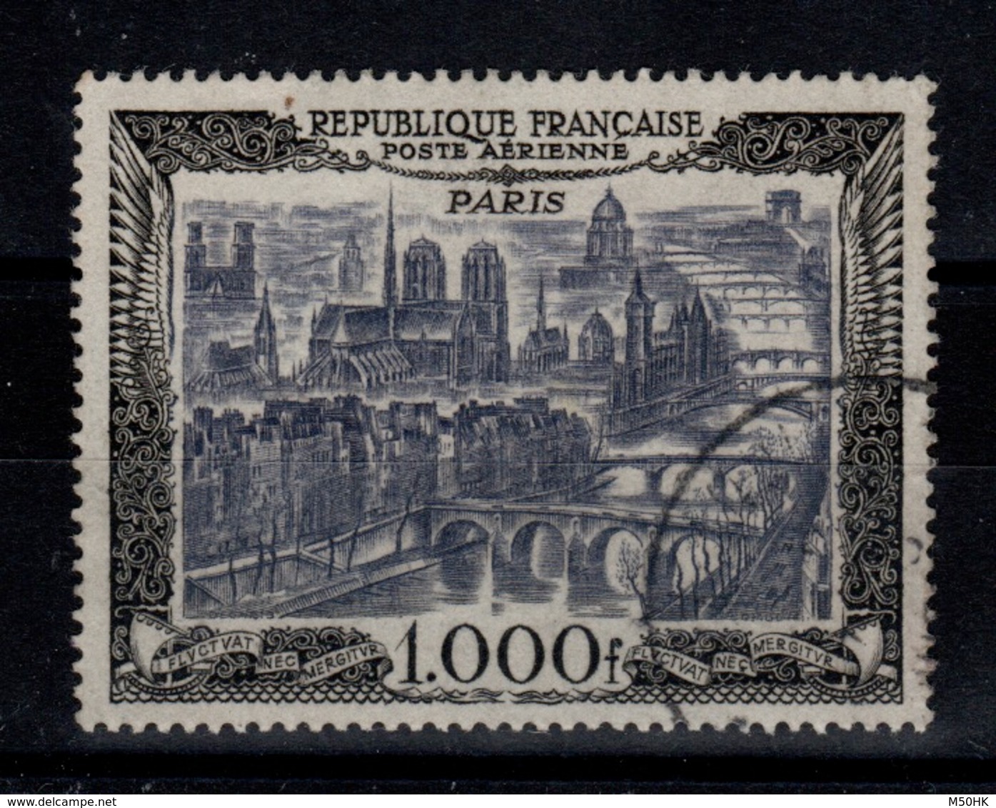 YV 29 Vue De Paris , Tres Frais Cote 30 Euros - 1927-1959 Oblitérés