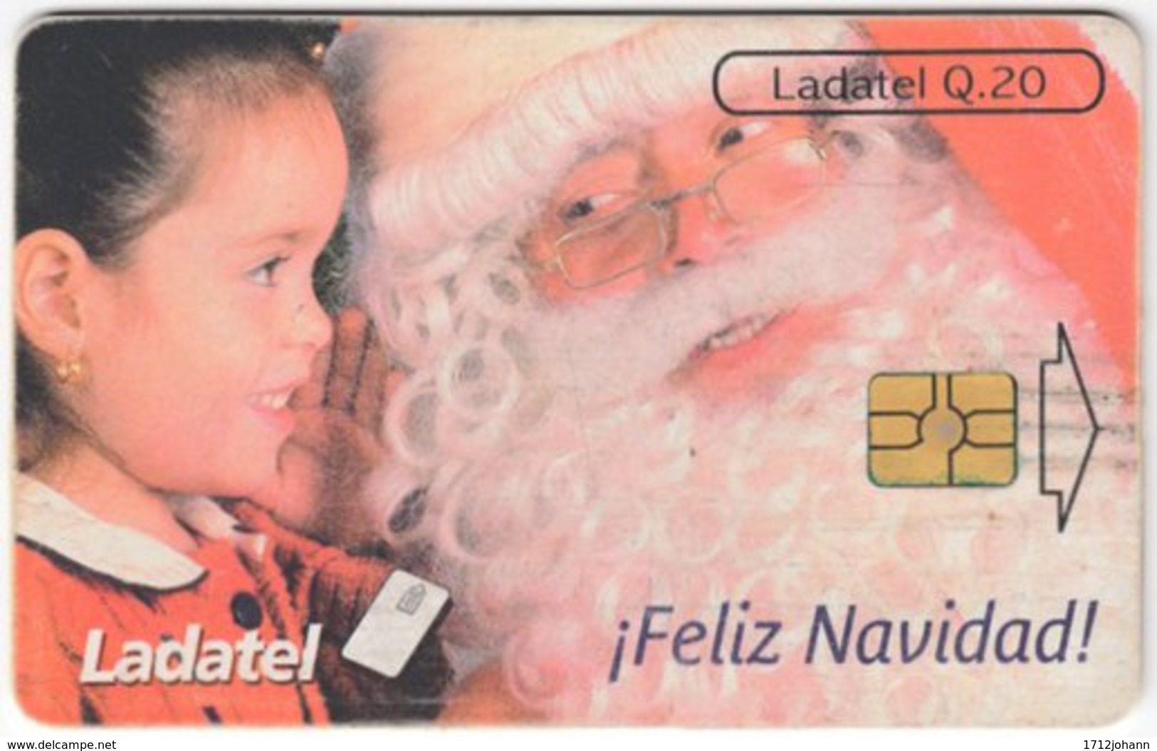 MEXICO A-677 Chip Telmex - Occasion, Christmas - Used - Mexiko