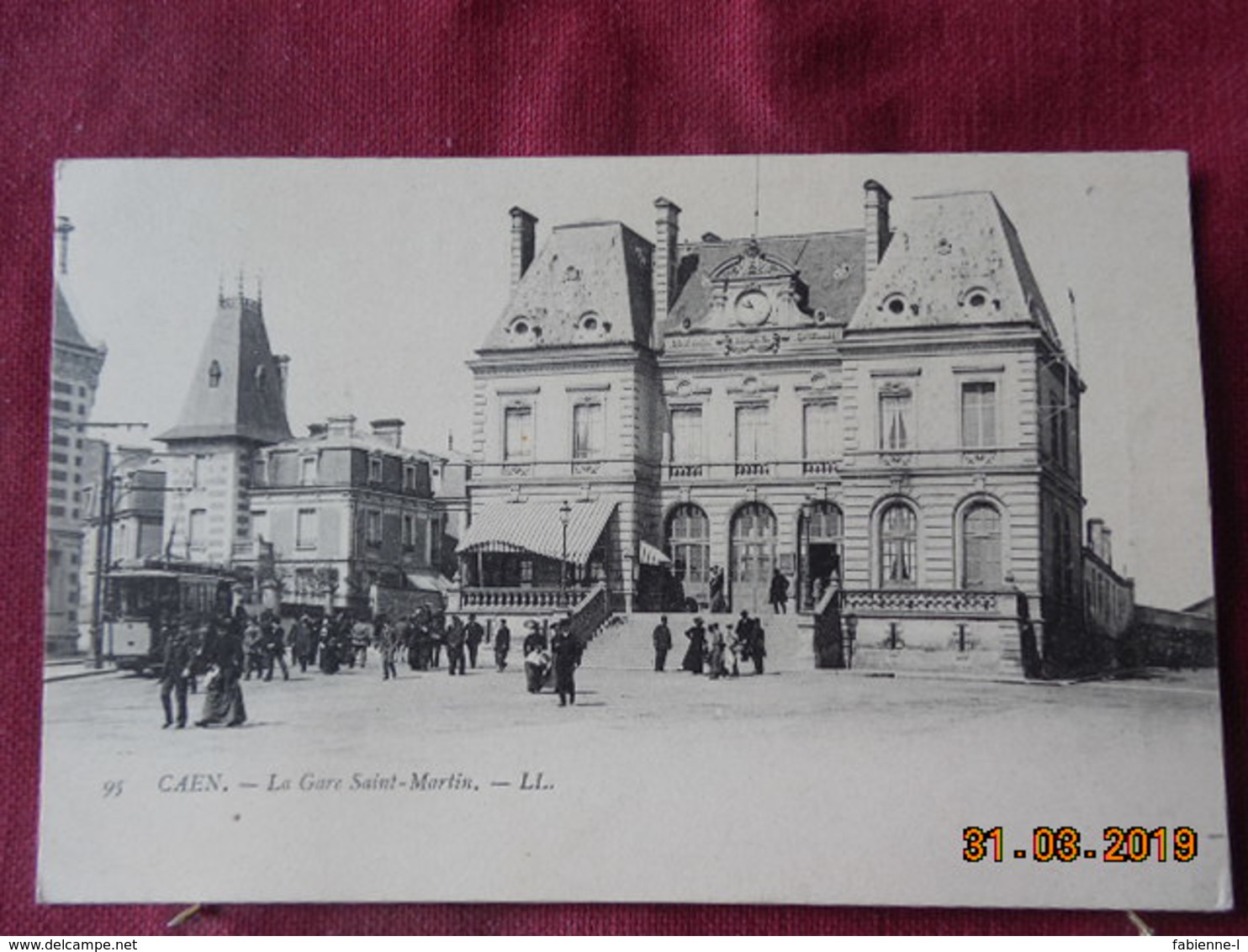 CPA - Caen - La Gare Saint-Martin - Caen