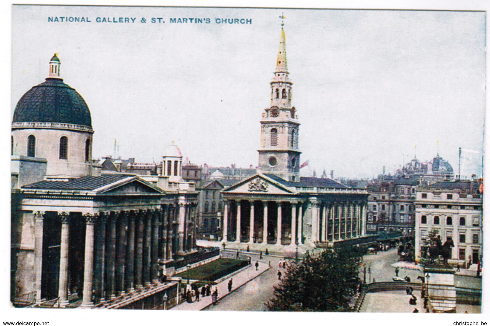 London, National Gallery & St Marrtin's Church (pk55897) - Other & Unclassified