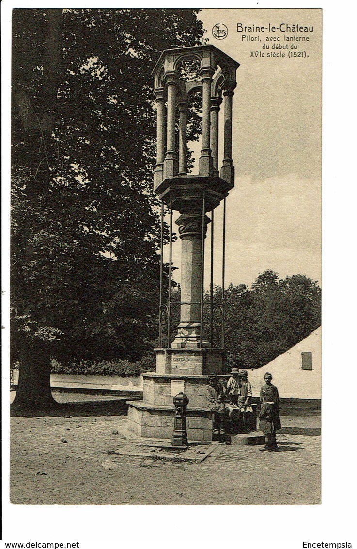 CPA - Carte Postale --BELGIQUE Braine-le-Château - Le Pilori VM 1928 - Kasteelbrakel
