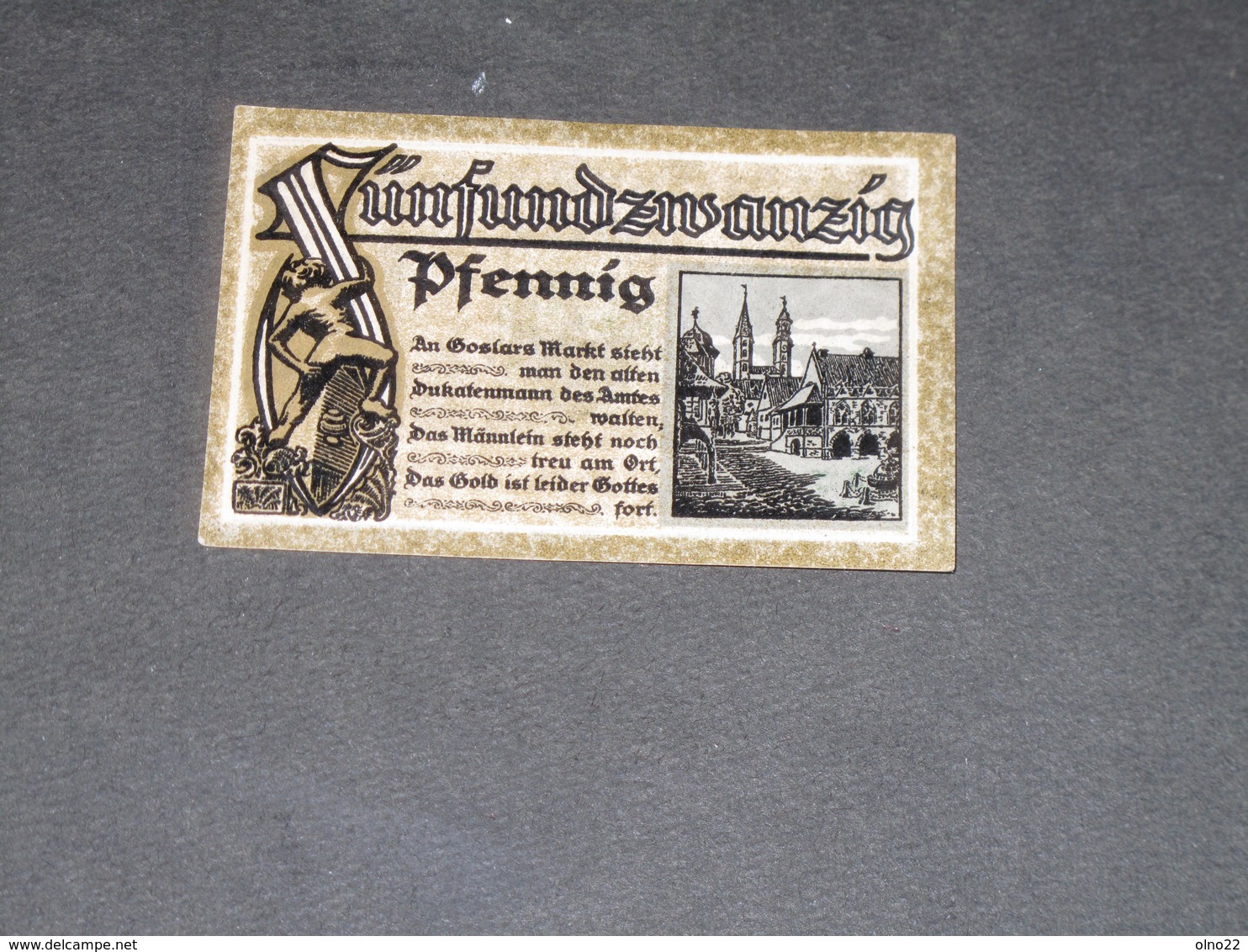 GOSLAR AM HARZ - 25 PHENNIG  - 1/6/1923 - Colecciones