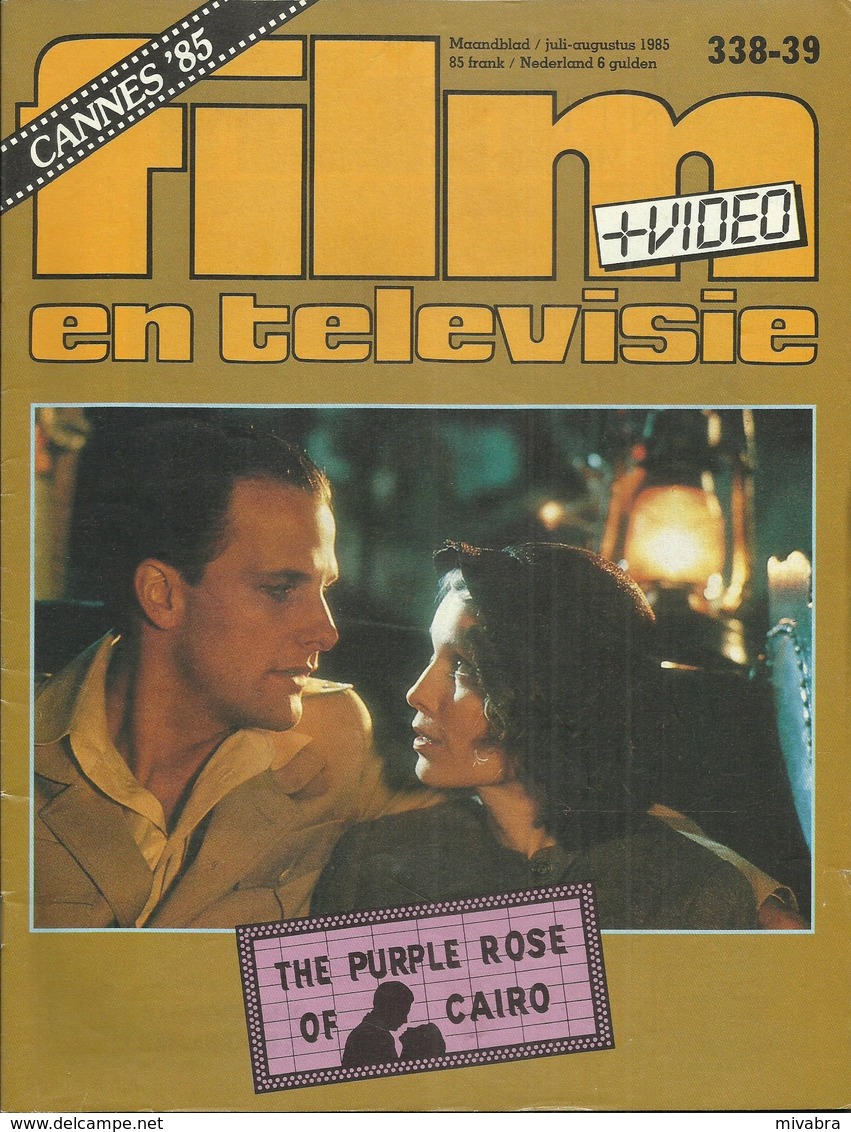 FILM EN TELEVISIE Nr. 338-339 - 1985 - CANNES '85 - THE PURPLE ROSE OF CAIRO - Kino & Fernsehen