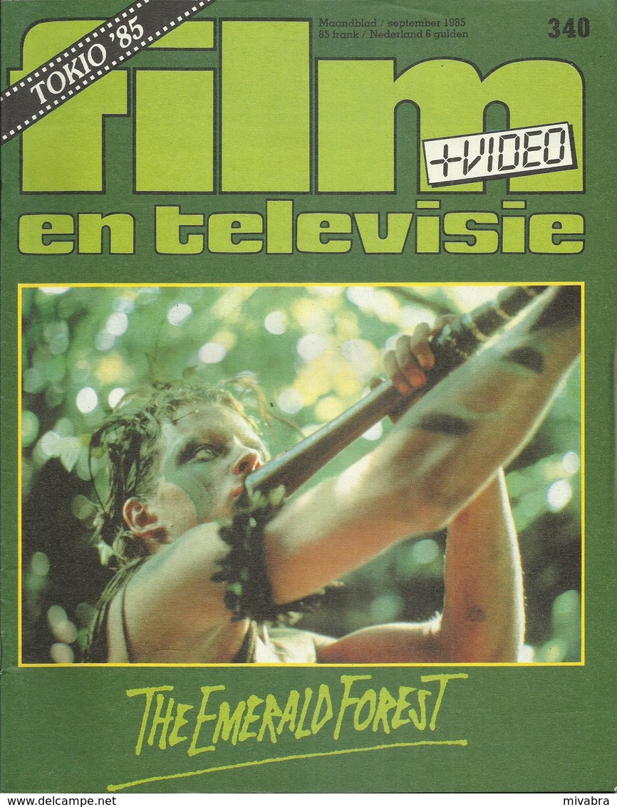 FILM EN TELEVISIE Nr. 340 - 1985 - TOKIO '85 - THE EMERALD FOREST - Cinéma & Télévision