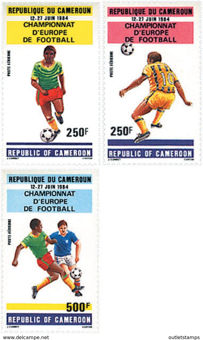 Ref. 27528 * NEW *  - CAMEROUN . 1984. EUROPEAN FOOTBALL CHAMPIONSHIP. CAMPEONATOS DE EUROPA DE FUTBOL - Kamerun (1960-...)