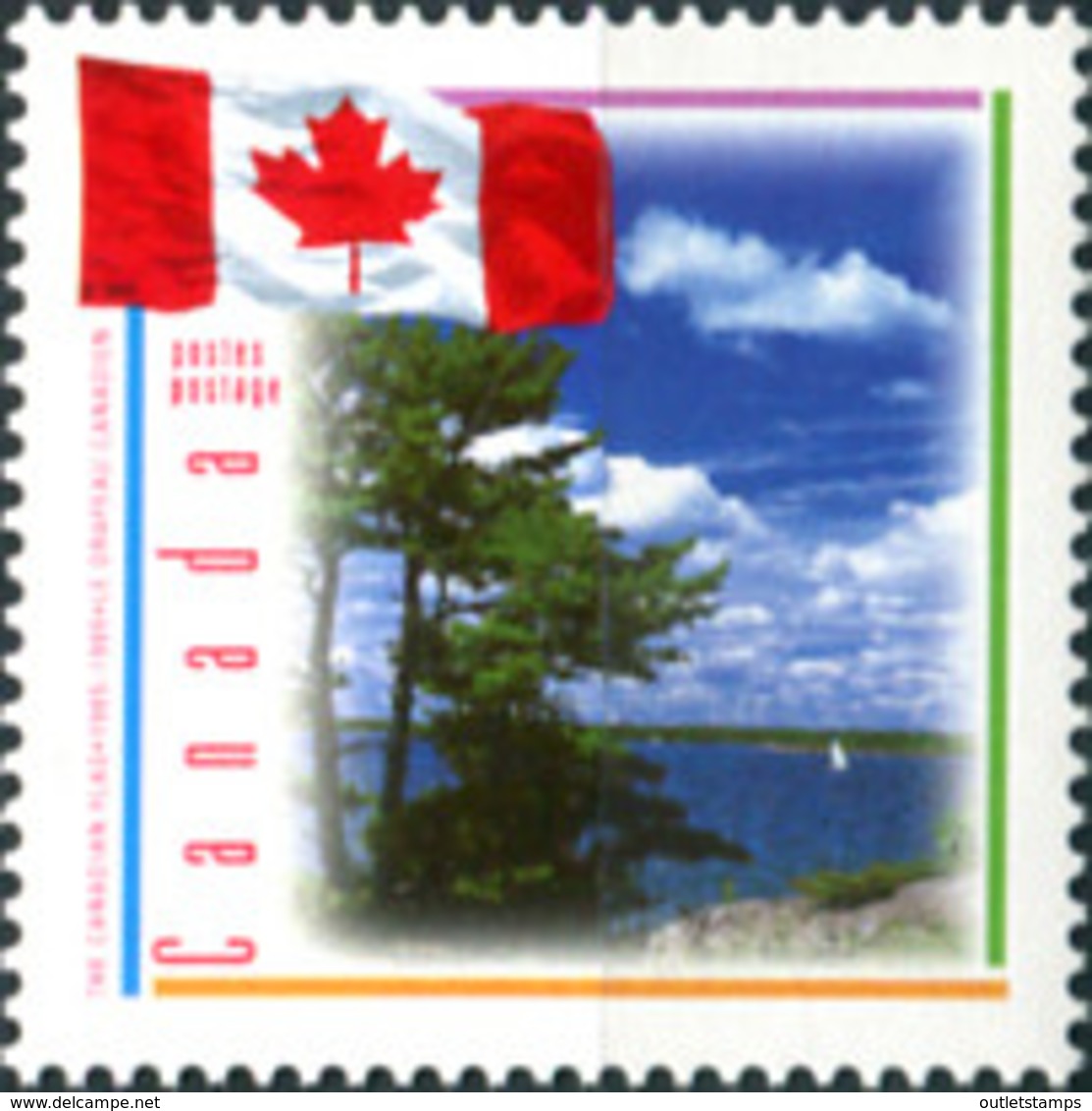 Ref. 130595 * NEW *  - CANADA . 1995. 30 ANIVERSARIO DE LA CREACION DEL EMBLEMA NACIONAL - Unused Stamps