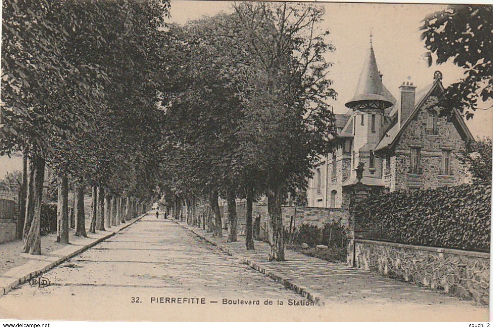 MO 5-(93) PIERREFITTE - BOULEVARD DE LA STATION - 2 SCANS - Pierrefitte Sur Seine