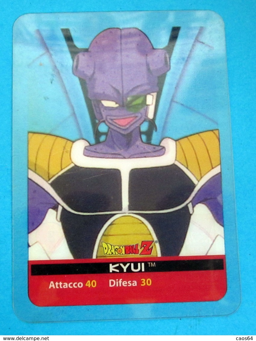 KYUI DRAGON BALL Z LAMINCARDS EDIBAS 1989 - Dragonball Z