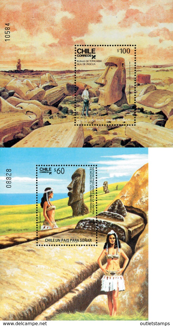 Ref. 158558 * NEW *  - CHILE . 1986. ISLA DE PASCUA - Chile