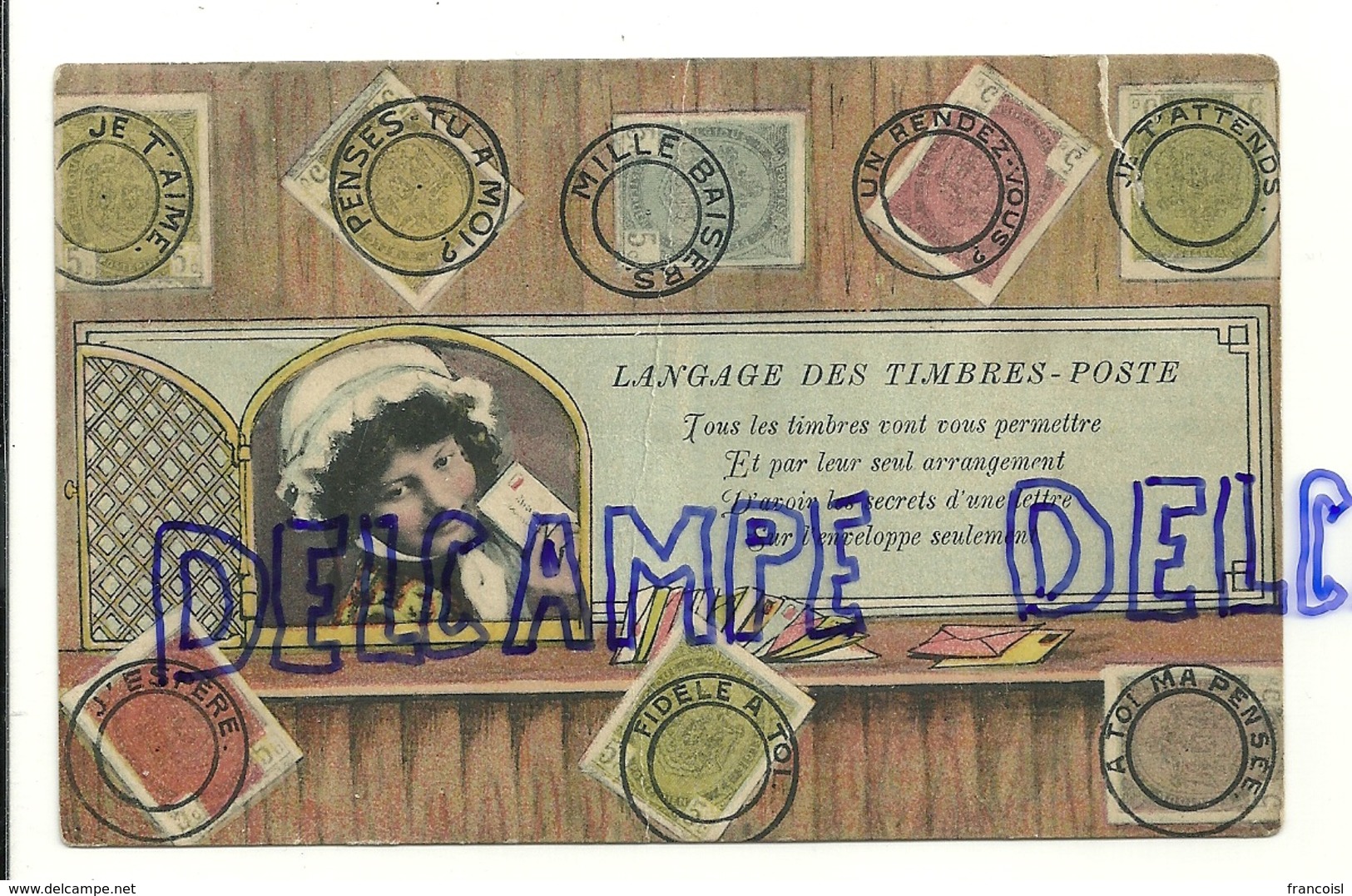 Le Langage Des Timbres-poste. 1901 - Timbres (représentations)