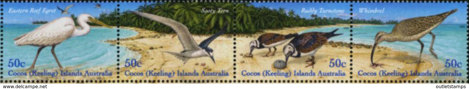 Ref. 179089 * NEW *  - COCOS Islands . 2003. MARINE FAUNA. FAUNA MARINA - Islas Cocos (Keeling)