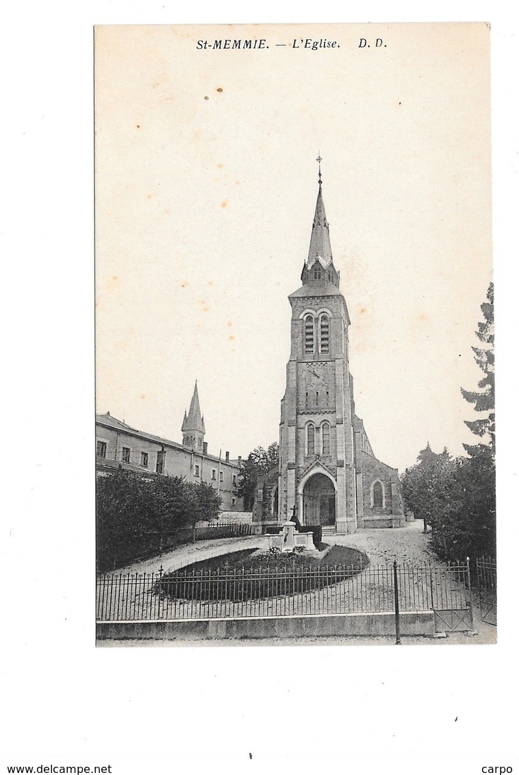 SAINT-MEMMIE. - L'Église. - Autres & Non Classés