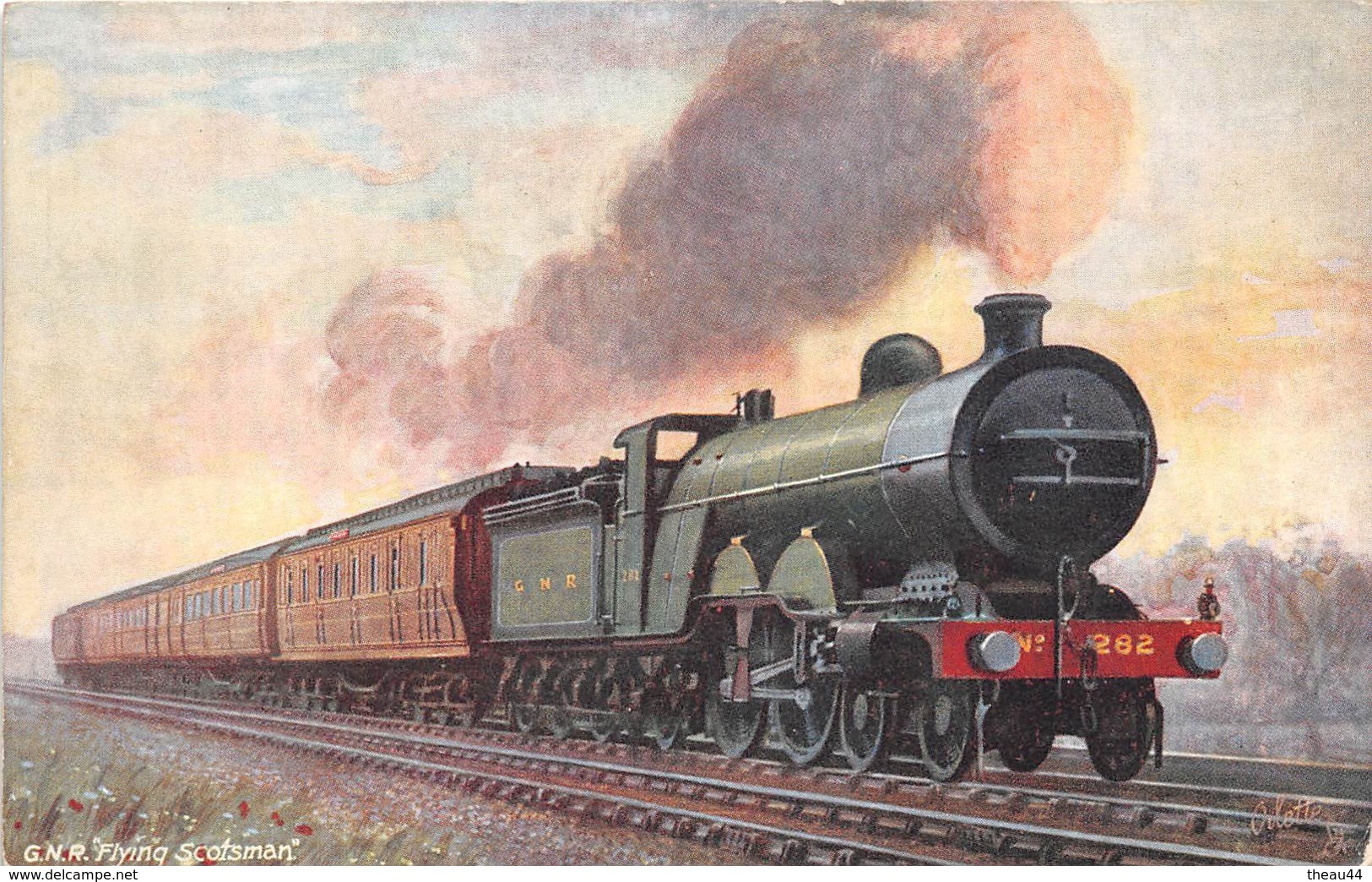 ¤¤  -   Les Locomotives  -  Chemins De Fer  -   Machine   -  Train  -  G.N.R. Flying Scotsman   -   ¤¤ - Equipment