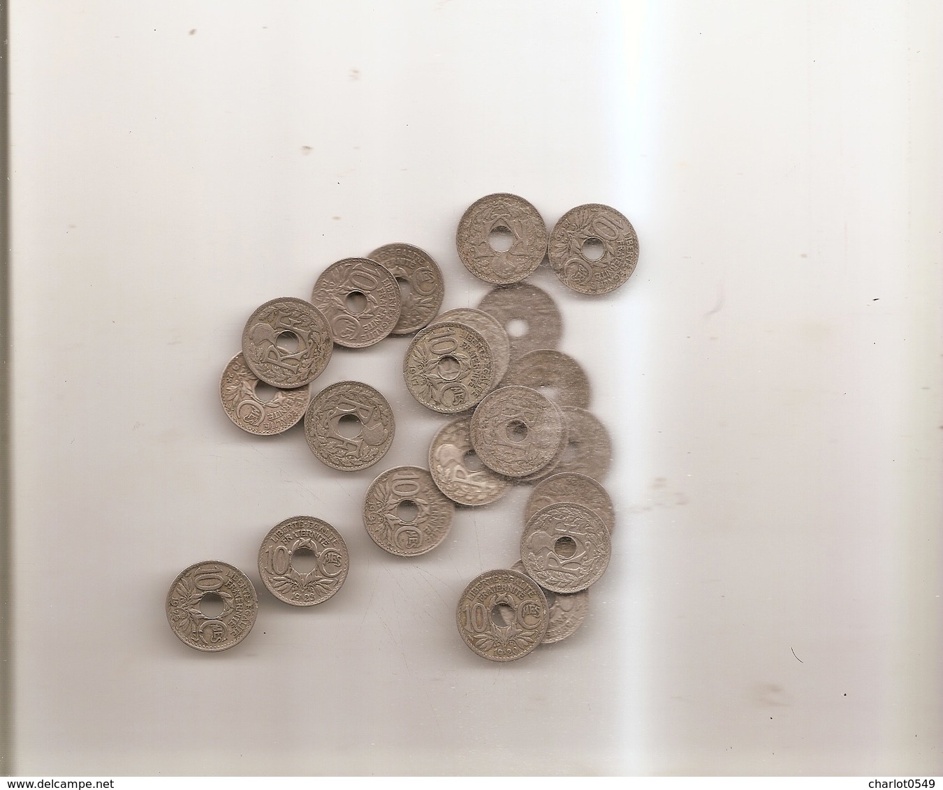 22 Pieces De 10 Centimes Lindauer Voir Detail En Dessous - Other & Unclassified