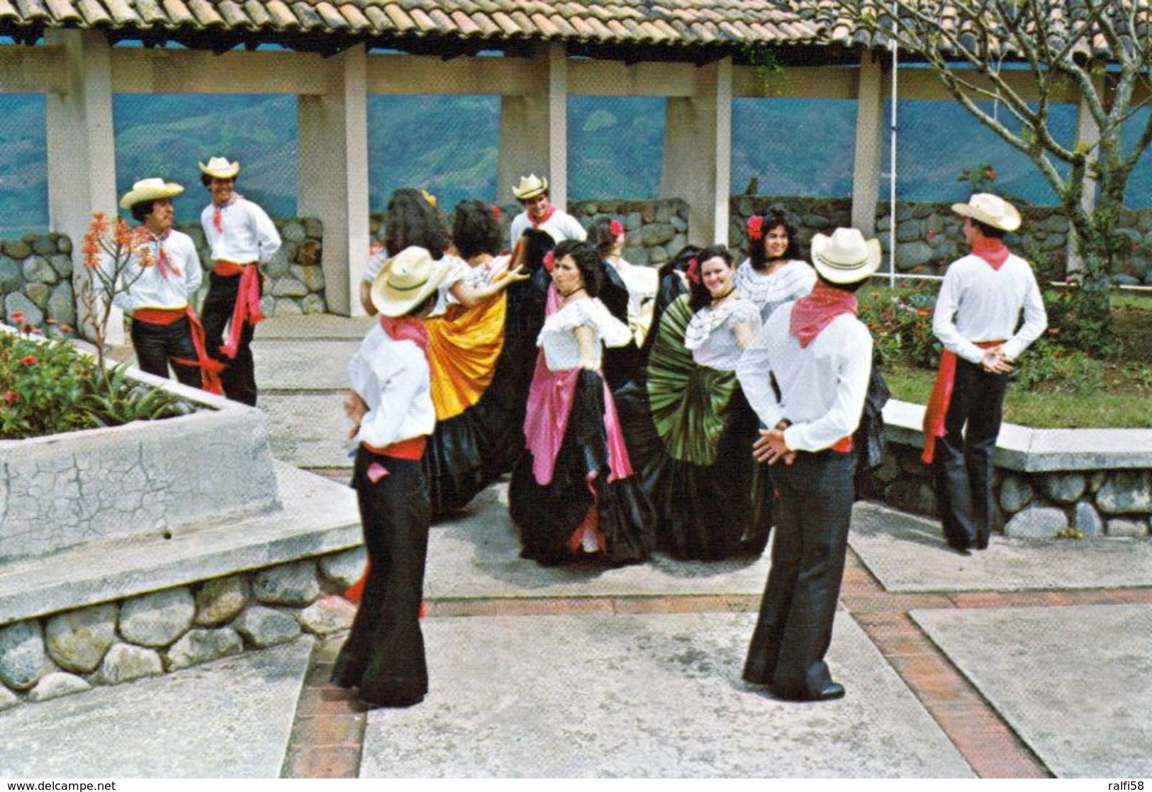 1 AK Costa Rica * The Costa Rican Social Security Board Folklore Ballet Nayuribes Typical Dance “Tambito” - Costa Rica