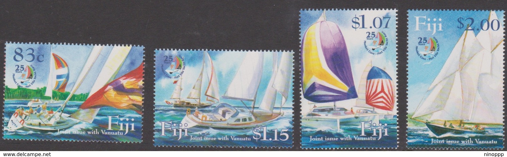 Fiji SG 1237-1240 2004 Musket Cove-Port Vila, Mint Never Hinged - Fiji (1970-...)