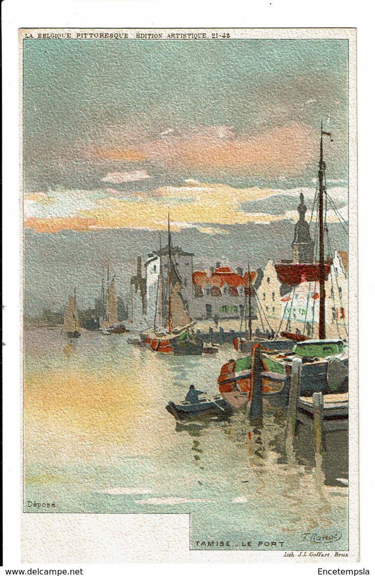 CPA - Carte Postale --Belgique -Temse-Tamise- Le Port   VM1935 - Temse