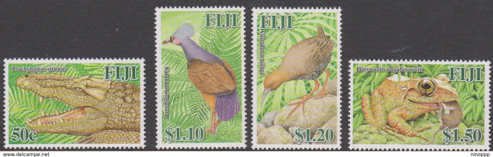 Fiji SG 1326-1329 2006 Extint Megafauna, Mint Never Hinged - Fiji (1970-...)