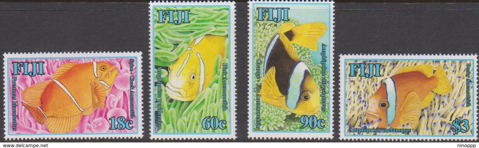 Fiji SG 1338-1341 2006 Anemone Fish, Mint Never Hinged - Fiji (1970-...)