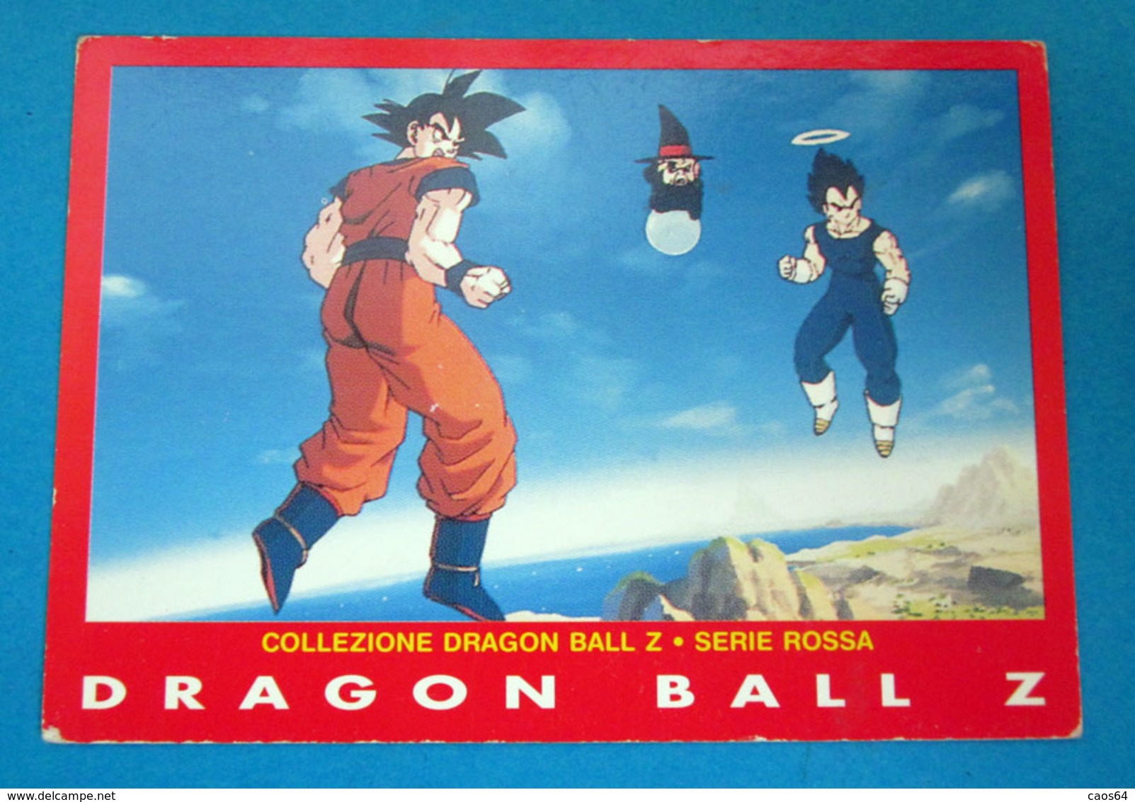 DRAGON BALL Z SERIE ROSSA GOKU BABA VEGETA N 84 - Dragonball Z