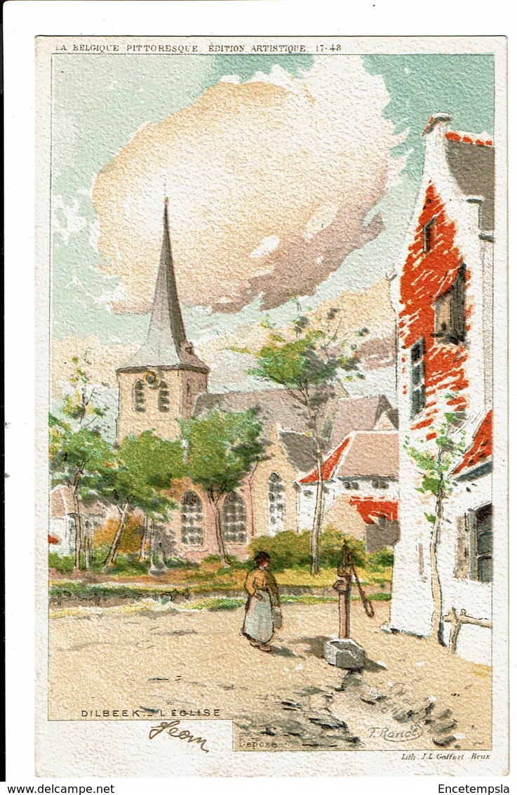 CPA - Carte Postale --Belgique Dilbeek - L'Eglise  VM1937 - Dilbeek