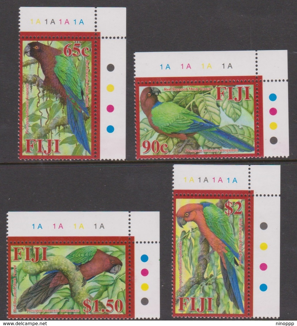 Fiji SG 1359-1362 2007 Exotic Birds, Mint Never Hinged - Fiji (1970-...)