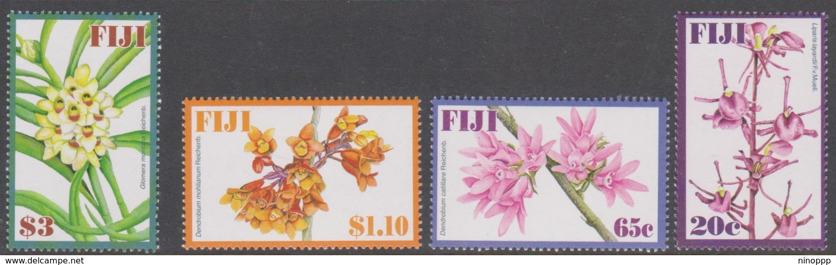 Fiji SG 1372-1375 2007 Orchids, Mint Never Hinged - Fiji (1970-...)