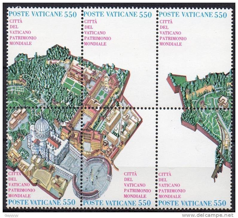 Vatican - 1986 - Yvert N° 786 à 791 ** - Neufs