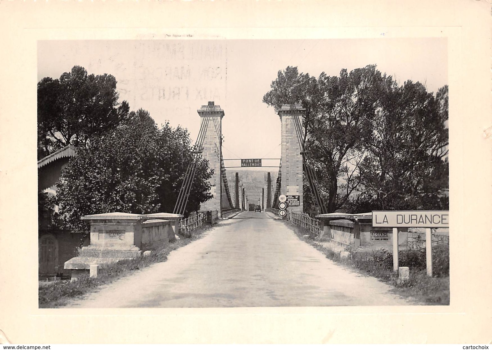 13 - Mallemort - Entrée Du Pont Vers Méirndol Dans Le Vaucluse - Mallemort