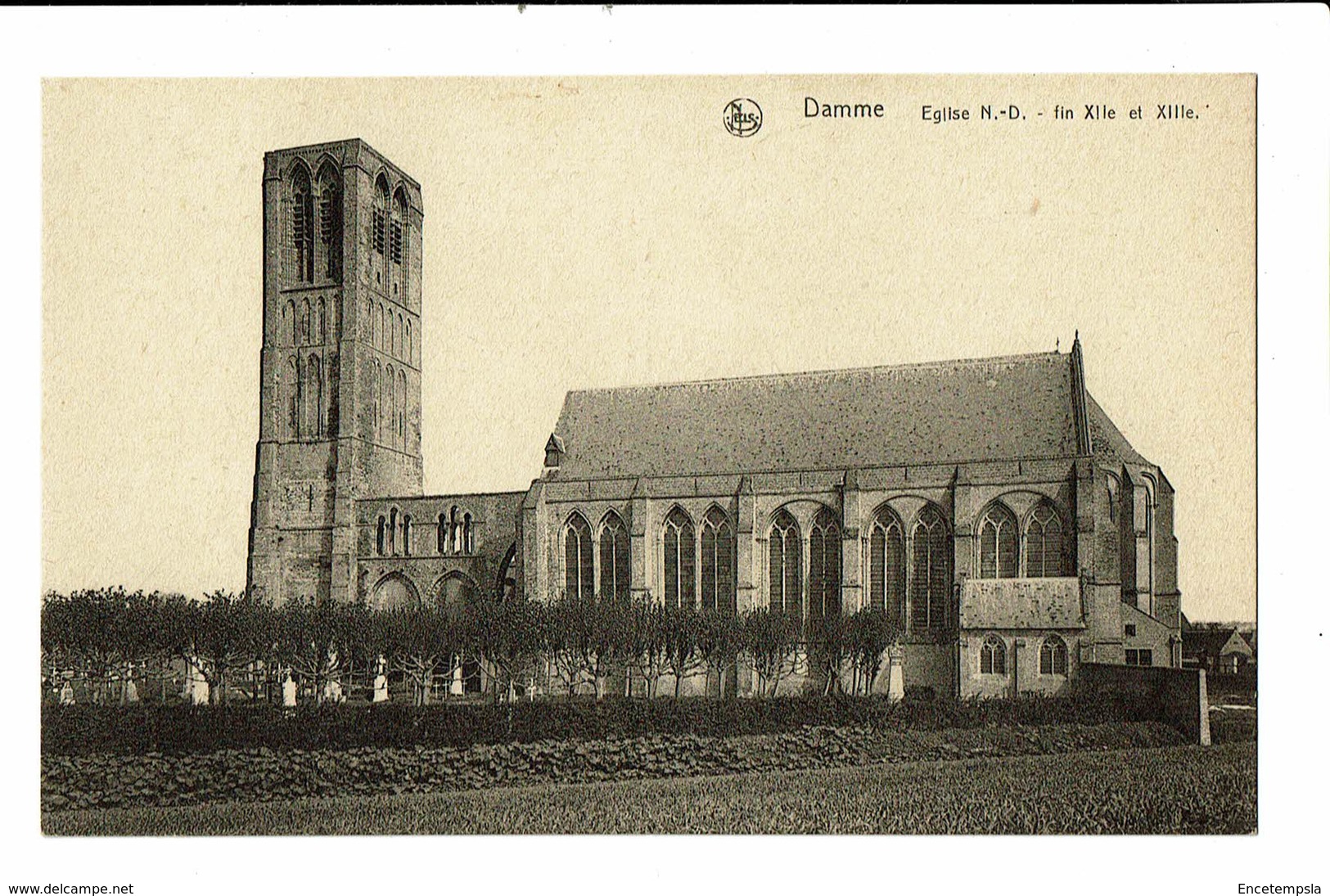 CPA - Carte Postale --Belgique Damme - Eglise Notre Damel VM1946 - Damme