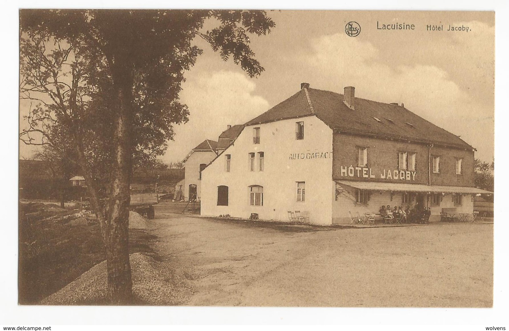 Lacuisine Hôtel Jacoby Carte Postale Ancienne Chiny - Chiny