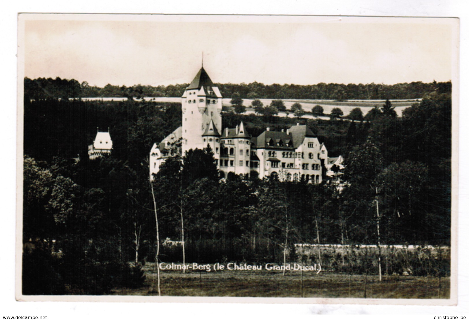 Luxembourg, Colmar Berg, Le Château Grand Ducal (pk55945) - Colmar – Berg