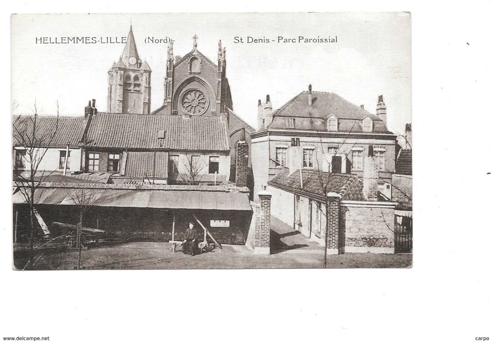 HELLEMMES-LILLE. - St. Denis - Parc Paroissial. - Autres & Non Classés