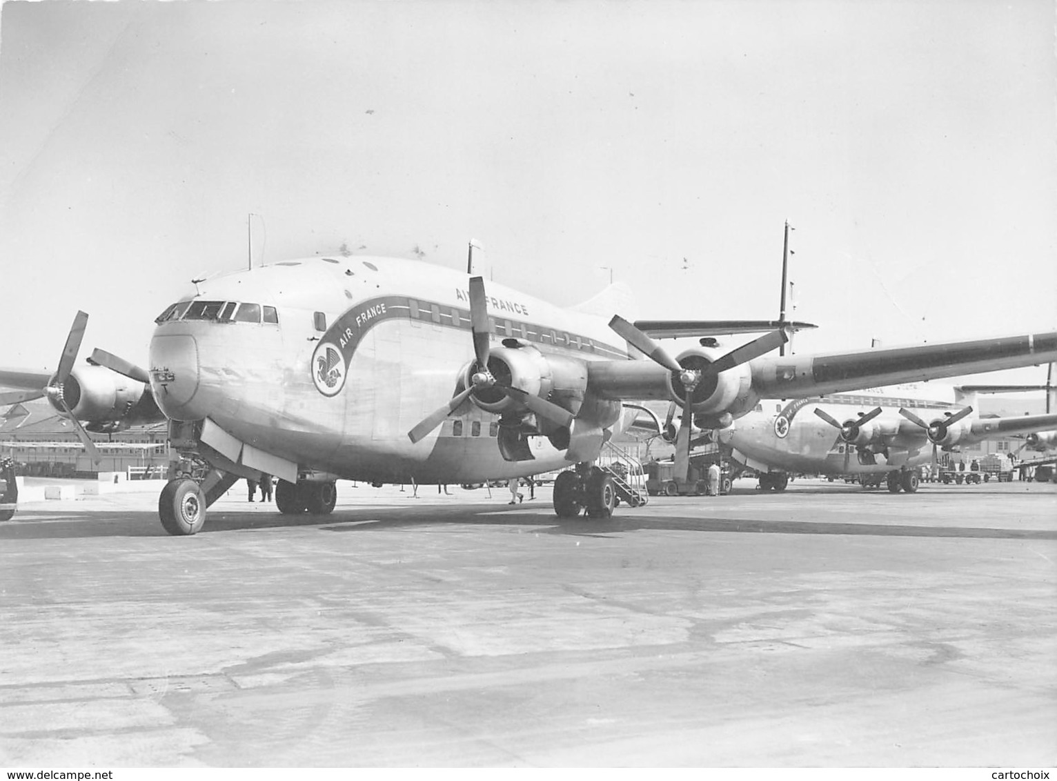 13 - Marseille-Marignane - Carrefour Du Monde - AIR-FRANCE - " Provence " Bréguet Deux Ponts - N°1 - Marignane