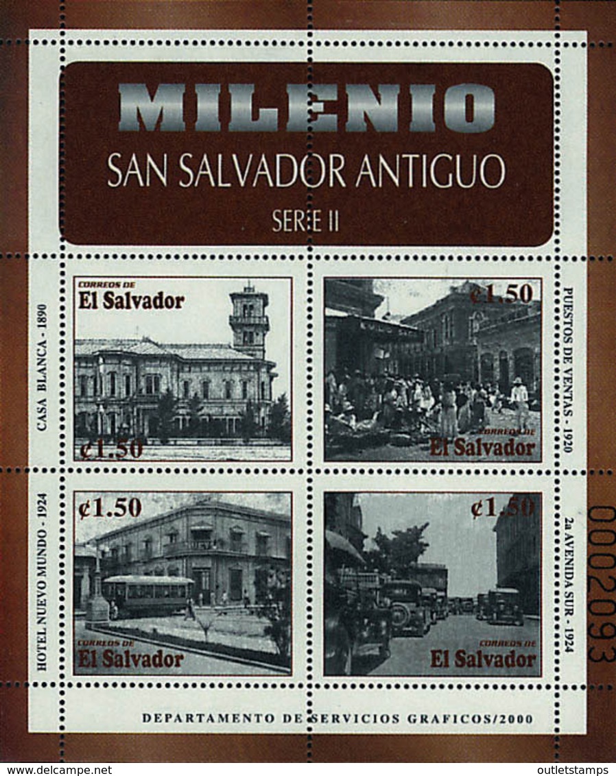 Ref. 57841 * NEW *  - EL SALVADOR . 2000. MILLENNIUM. MILENIO - El Salvador