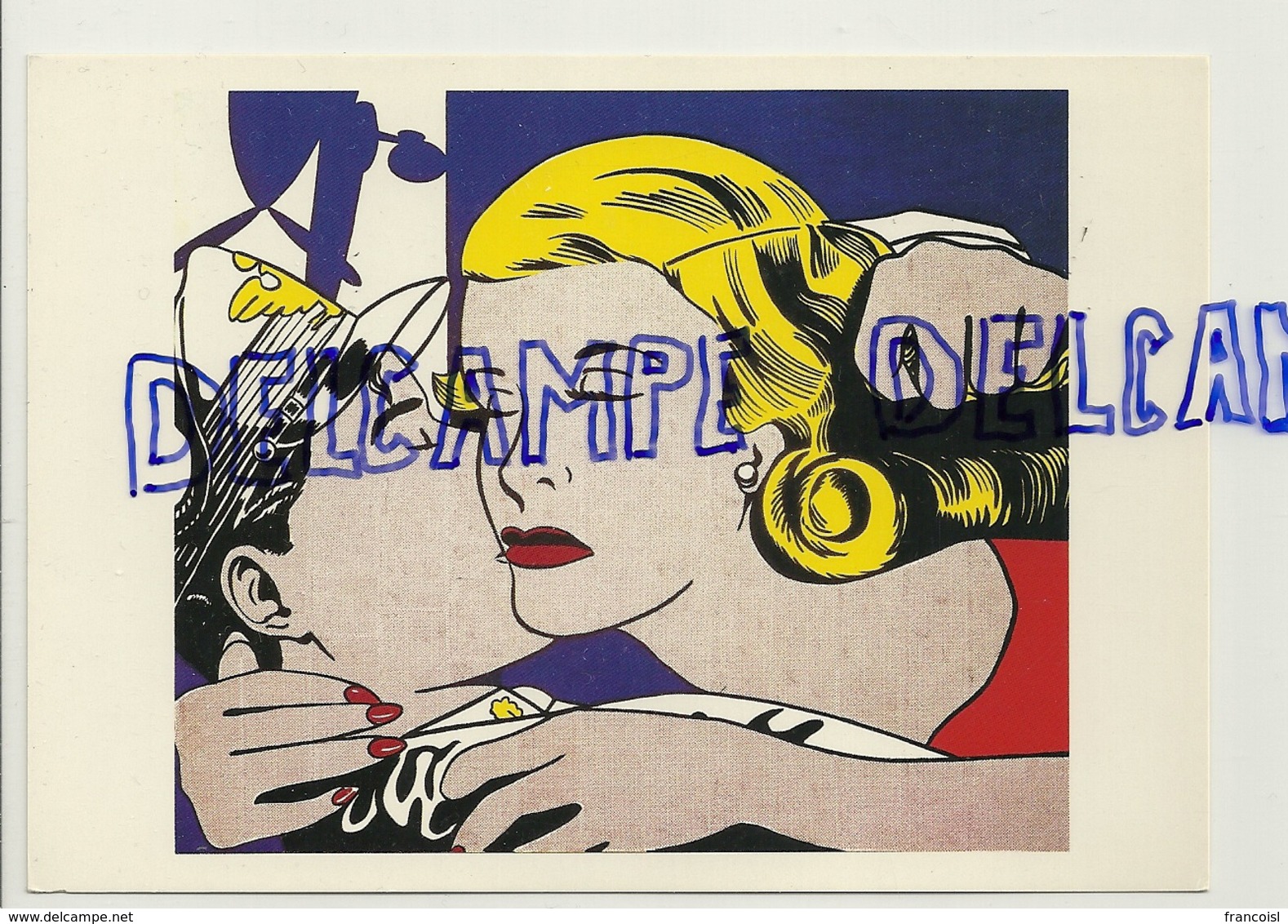 Roy Lichtenstein. The Kiss! David Geffen Collection. Solomon R. Guggenheim Museum - Bandes Dessinées