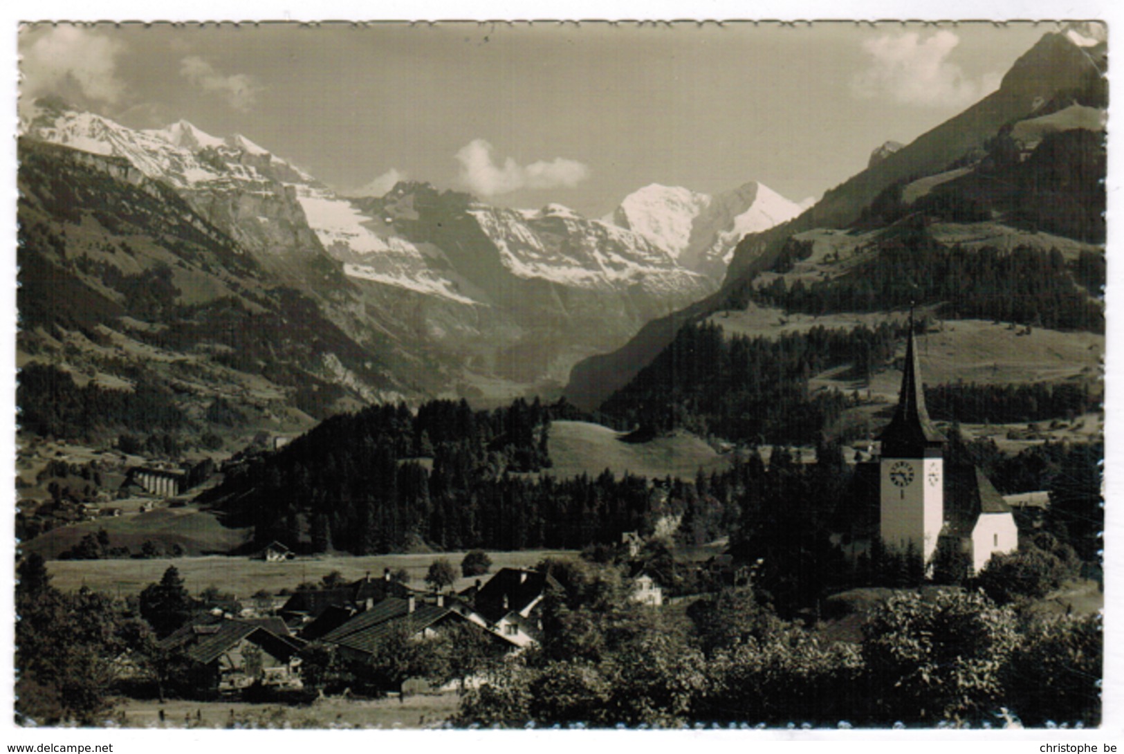 Frutigen Mit Doldenhorn, Balmhorn Und Altefs (pk55953) - Frutigen