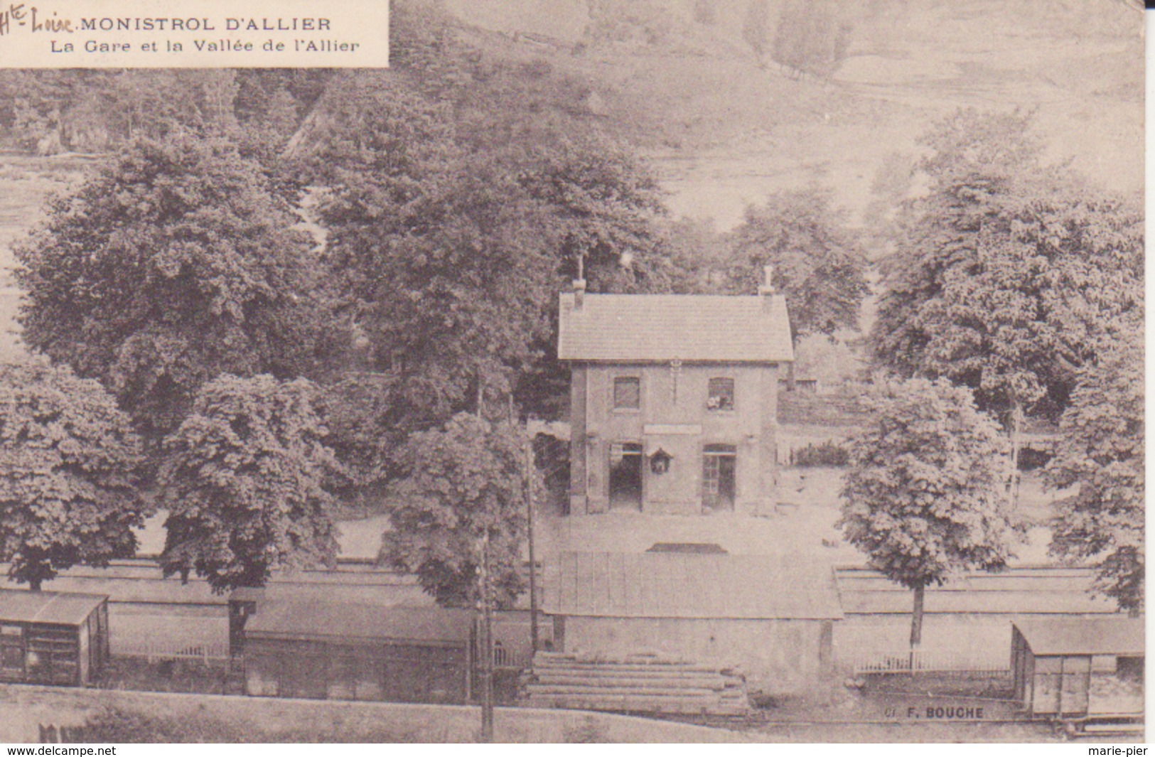 Monistrol D'Allier- La Gare Et La Vallée De L'Allier - Monistrol Sur Loire