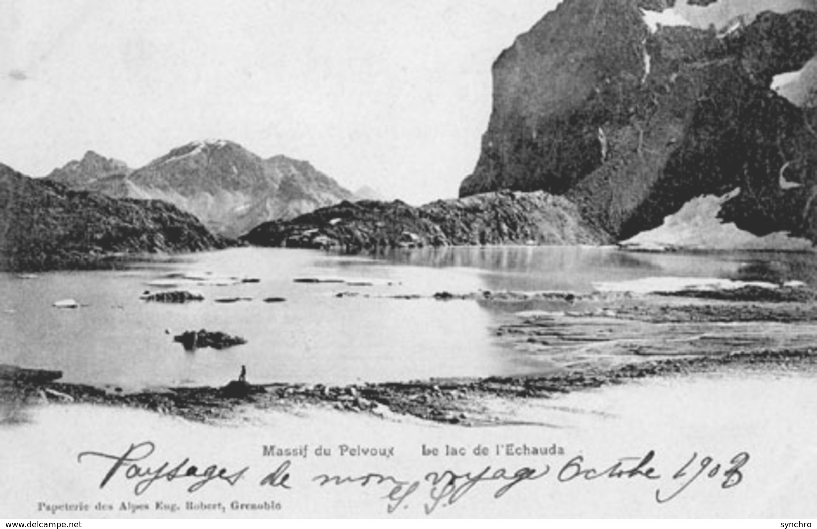 Massif Du Pelvoux; Le Lac De L'echauda - Sonstige & Ohne Zuordnung