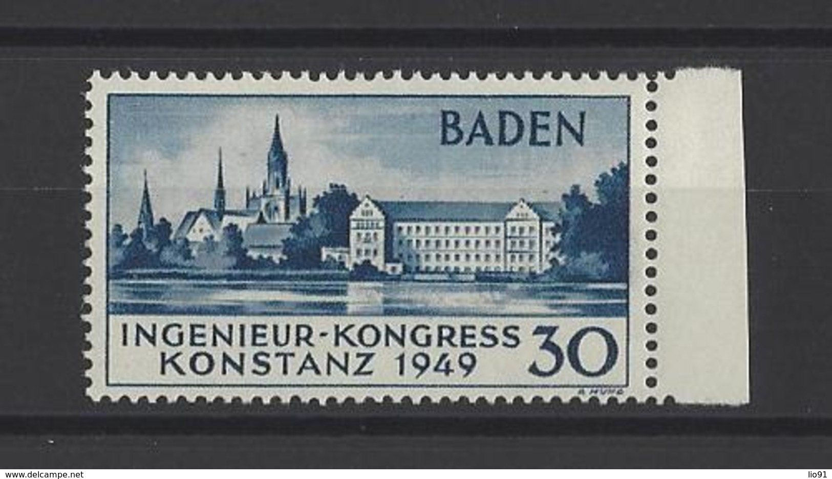 ALLEMAGNE BADE.  YT  N° 46  Neuf *  1949 - Andere & Zonder Classificatie