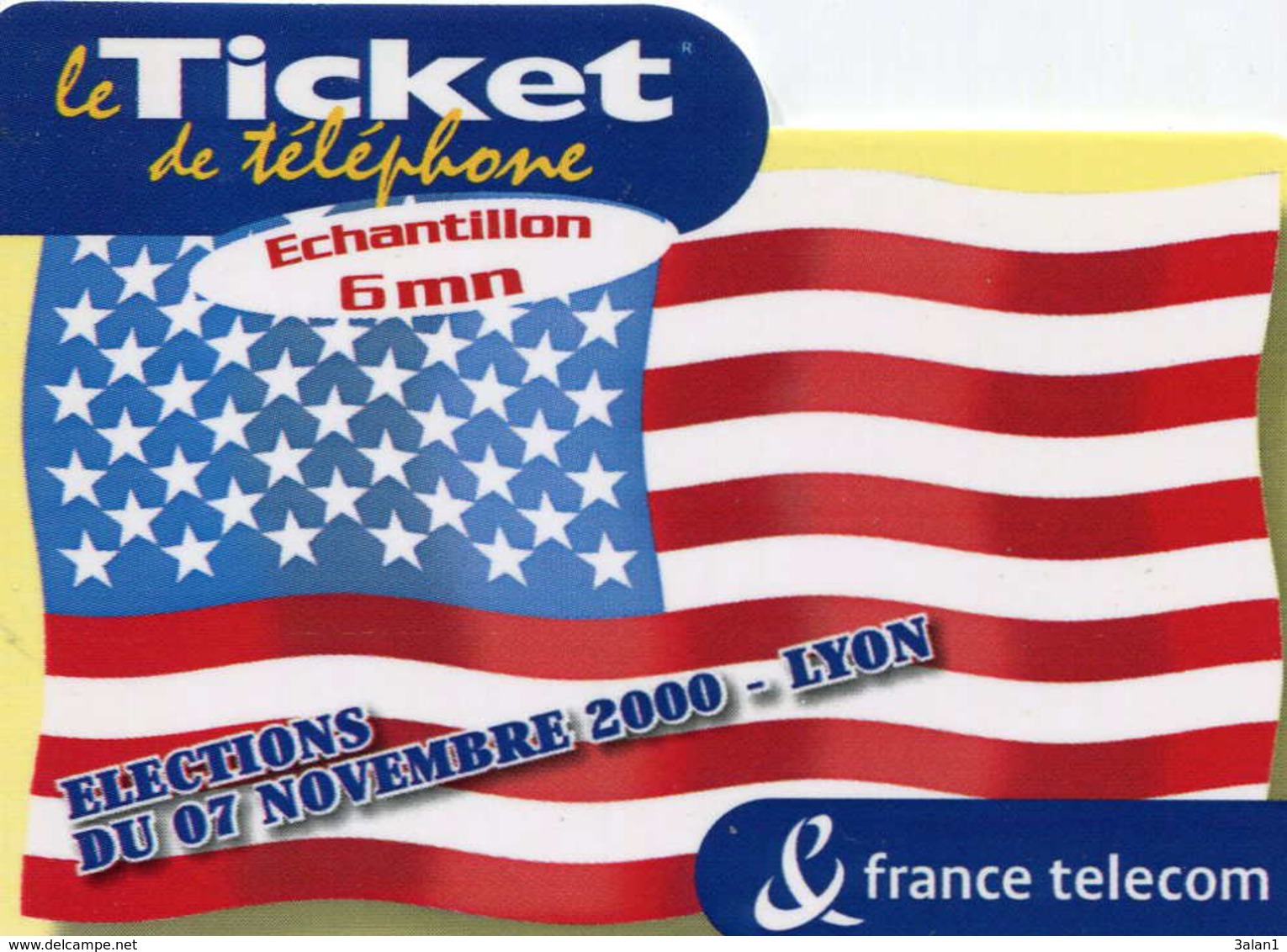 TICKET Téléphone  = ELECTIONS U S - Tickets FT