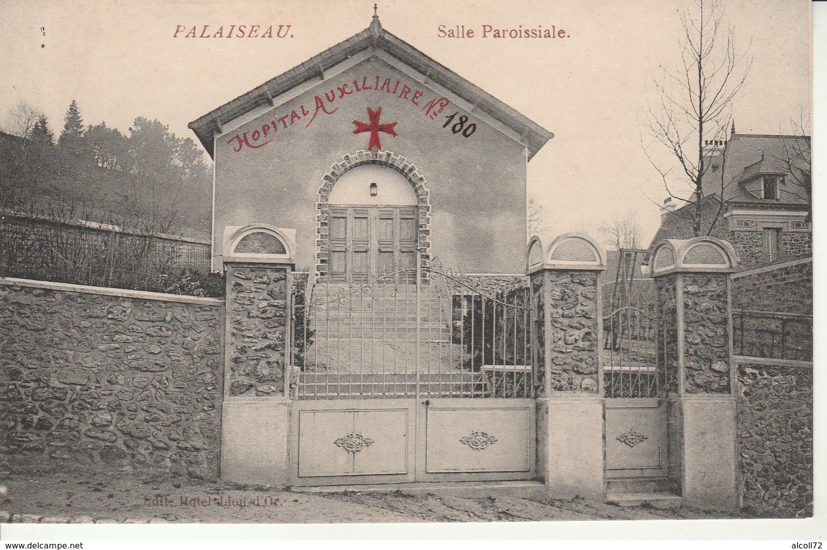 Palaiseau-Salle Paroissiale-Hôpital Auxiliaire No 180. - Palaiseau